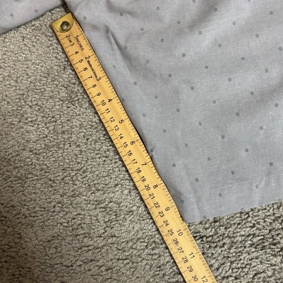 Travis Mathew Golf Shorts size 36 grey barnacle 1MW201 Geometric‎ Performance - Picture 9 of 10